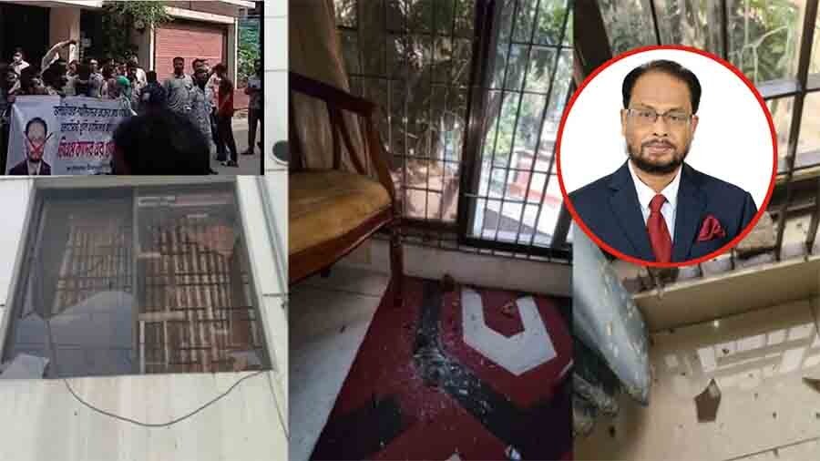 জাপা চেয়ারম্যান জি এম কাদেরের বাসভবনে বিএনপি-জামায়াত ও এনসিপির হামলা