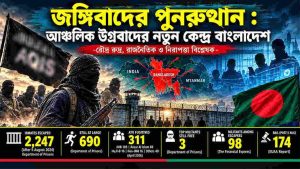 জঙ্গিবাদের পুনরুত্থান: আঞ্চলিক উগ্রবাদের নতুন কেন্দ্র বাংলাদেশ