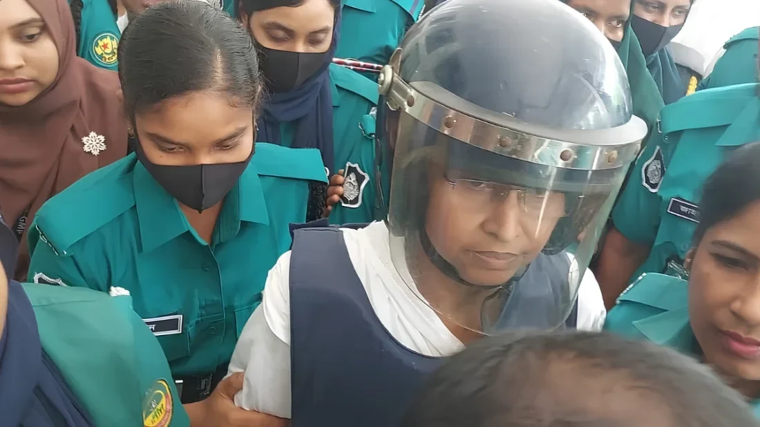 রিকশাচালক হাফিজুল হত্যা মামলায় রিমান্ড শেষে কারাগারে দীপু মনি