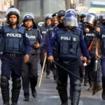 বিশৃঙ্খলা মোকাবিলায় সতর্ক পুলিশ